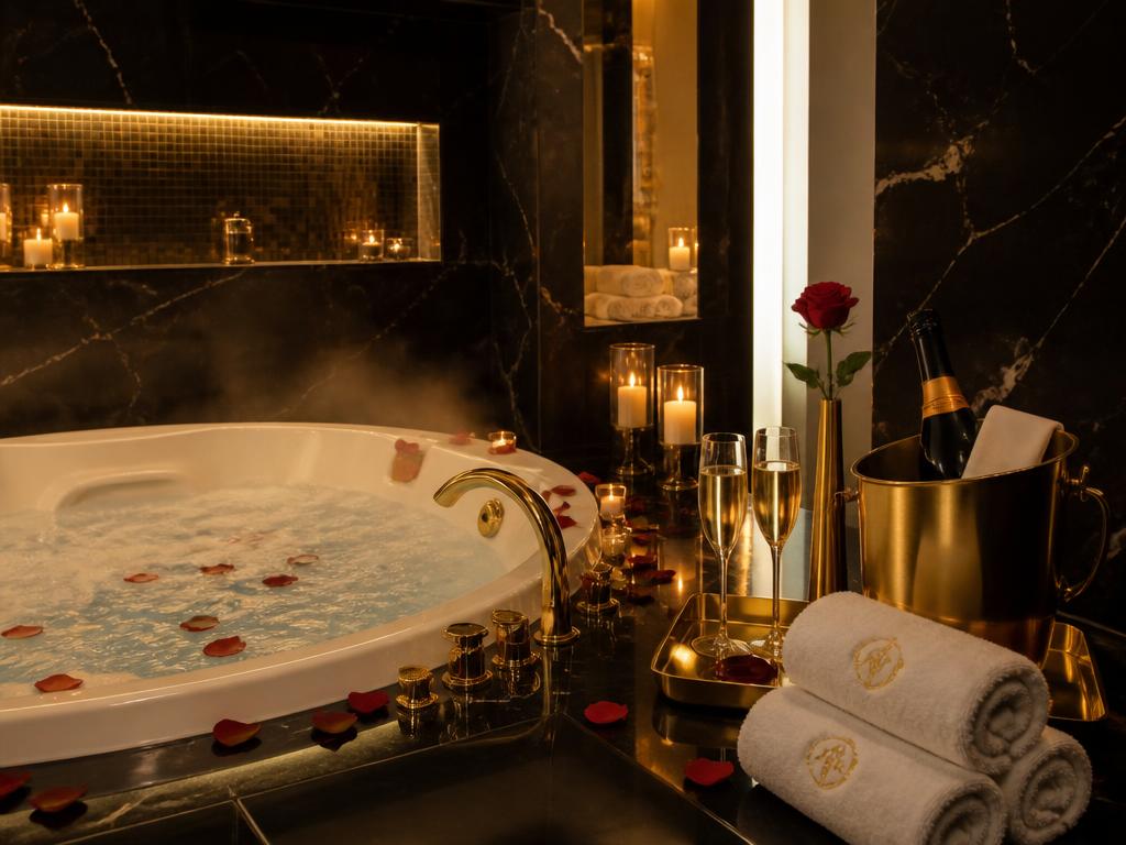 Private Jacuzzi at Le Glam Luxury Spa, Koramangala