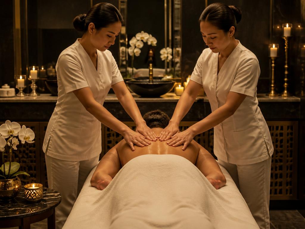Four-Hand Massage at Le Glam Luxury Spa, Koramangala